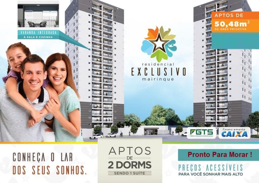 Apartamento - Venda - Jardim Cruzeiro - Mairinque - SP